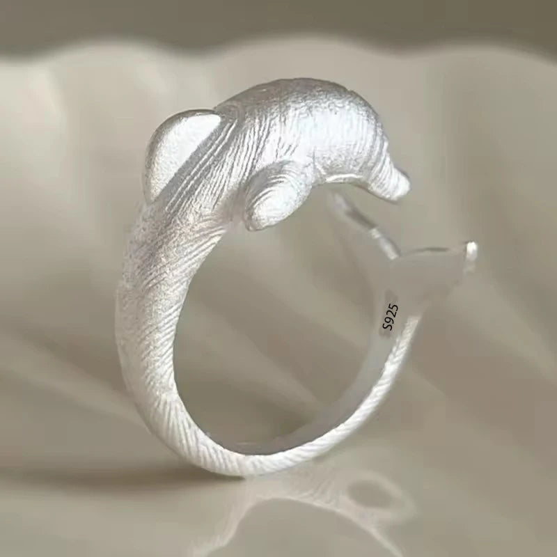 925 Sterling Silver Flower Lace Ring