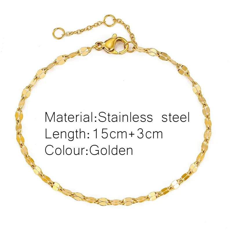 Gold Twist Cuban Chain Bracelet