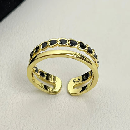 925 Sterling Silver Flower Lace Ring