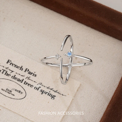 925 Sterling Silver Flower Lace Ring