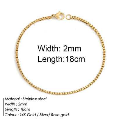Gold Twist Cuban Chain Bracelet