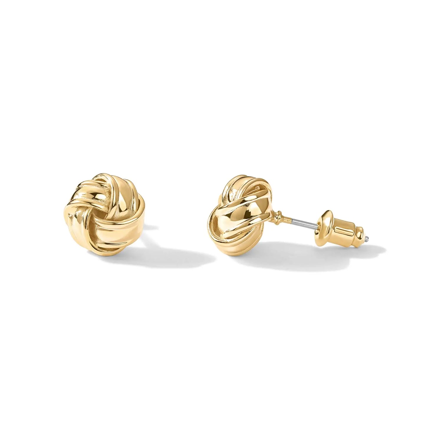 Women’s 14K Gold Knot Stud Earrings