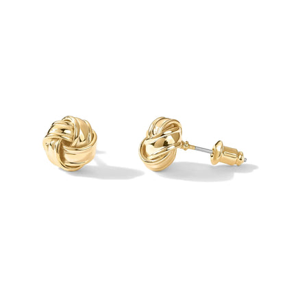 Women’s 14K Gold Knot Stud Earrings