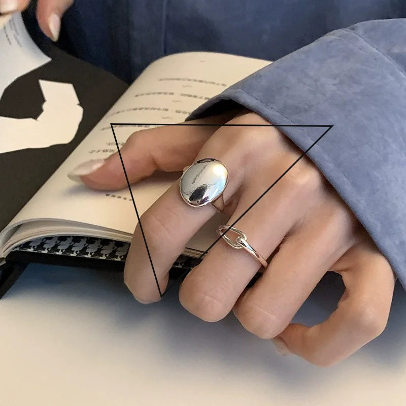 925 Sterling Silver Flower Lace Ring