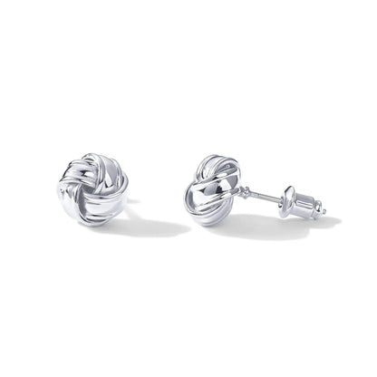 Women’s 14K Gold Knot Stud Earrings