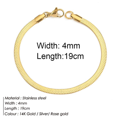 Gold Twist Cuban Chain Bracelet